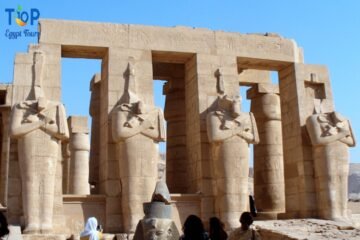 Cairo Day Trip to Luxor by Plane-Ramesseum Temple in Luxor attractions