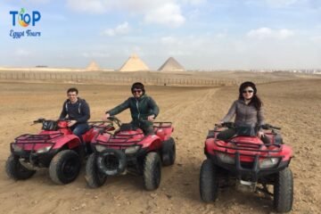 Quad Biking At Giza Pyramids