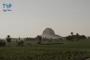 Egyptian village ,donkey ride in the countryside